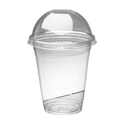 Clear Pet cups with lids 14oz