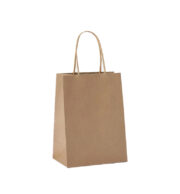 A6 Twisted Handle Kraft Paper Bag - Image 2
